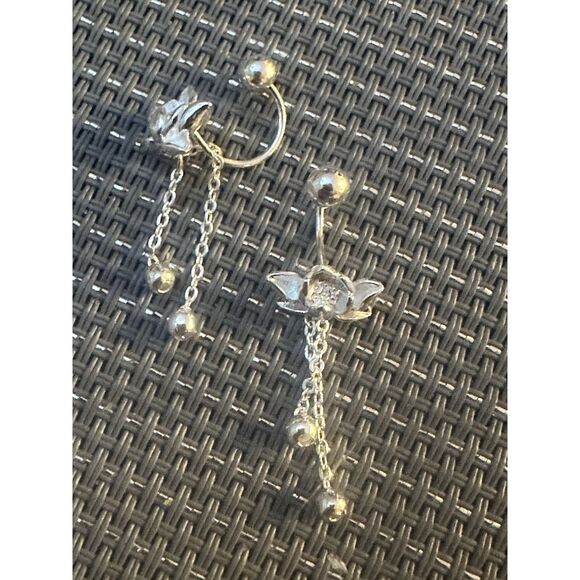 925 Sterling Silver Dangle Earrings - Picture 2 of 3